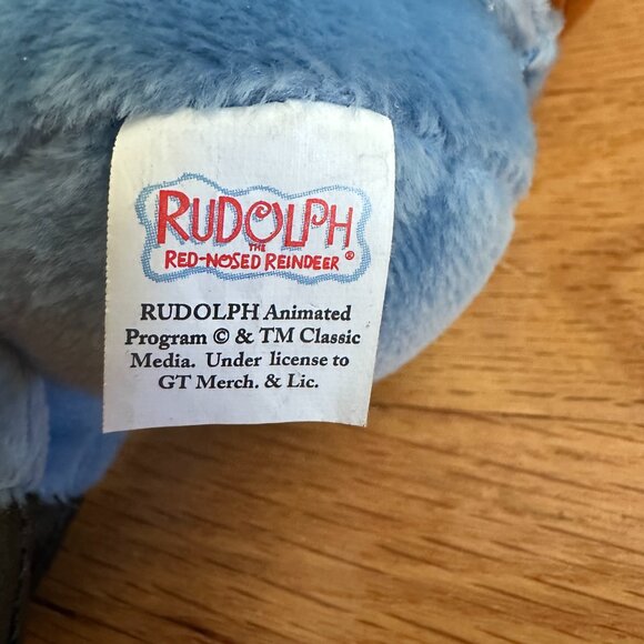 Rudolph the Red Nosed Reindeer Yukon Cornelius Plush 9" Ornament - Picture 6 of 10